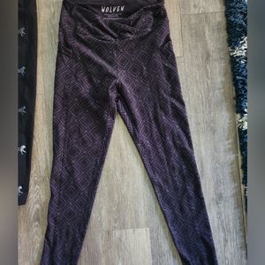 WOLVEN brand leggings, size M